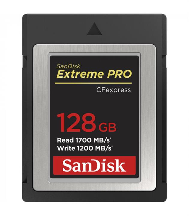 کارت حافظه SanDisk ظرفیت 128GB Extreme PRO CFexpress Card Type B SanDisk 128GB Extreme PRO CFexpress Card Type B